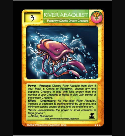 River Abaquist - Paradwyn - Foil